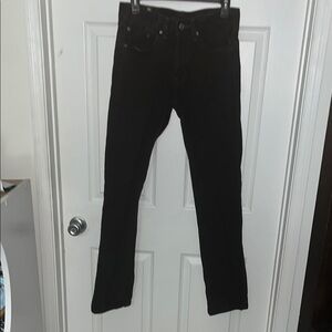 Levi's Men's Dark Black Skinny Jeans